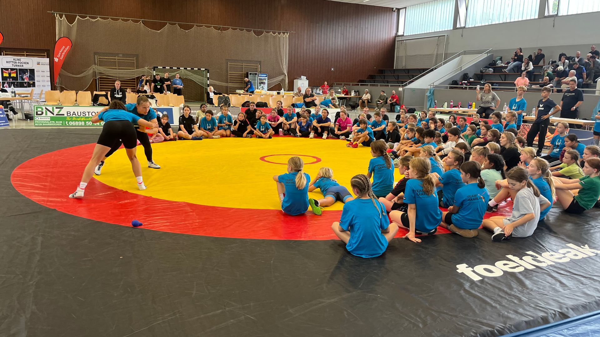 Training mit der Olympiasiegerin und Weltmeisterin!